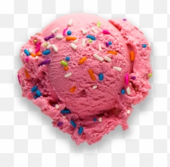Pink Sprinkle Ice Cream - Allergy Free Online Sprinkles png