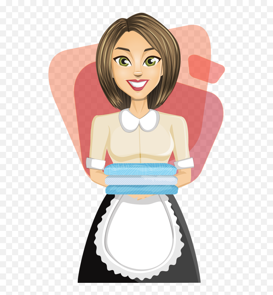 Cleaning Clipart Domestic Helper - Transparent Maid Png,Cleaning Lady Png