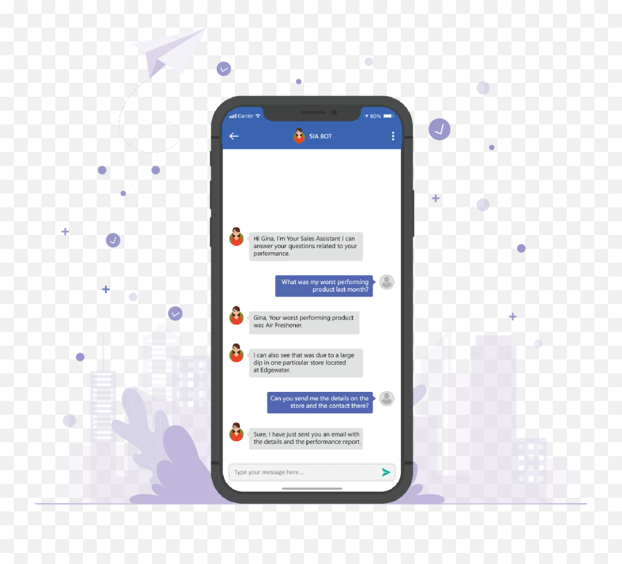 Sales Intelligent Assistant Chatbot For Acuvate - Technology Applications Png,Sia Transparent