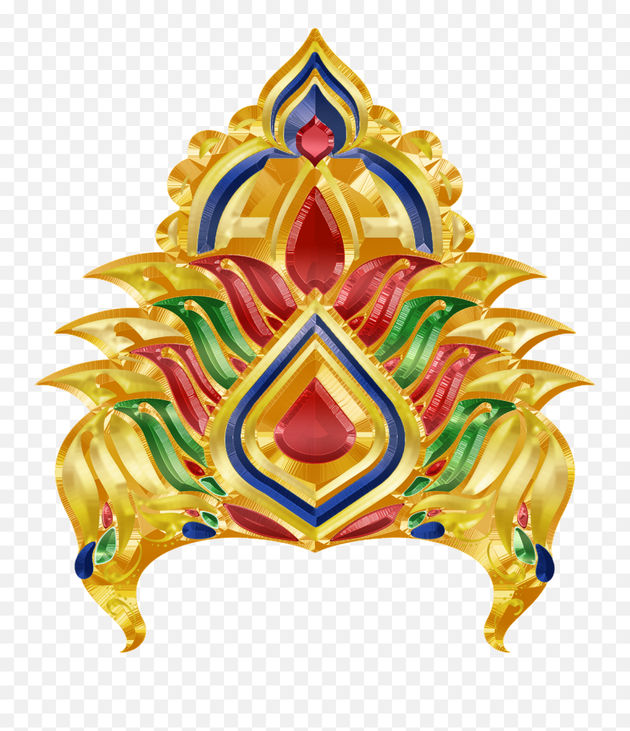 Graphic Crown Vishnu - Free Vector Graphic On Pixabay Ravan Crown Png,Gold Crown Transparent Background