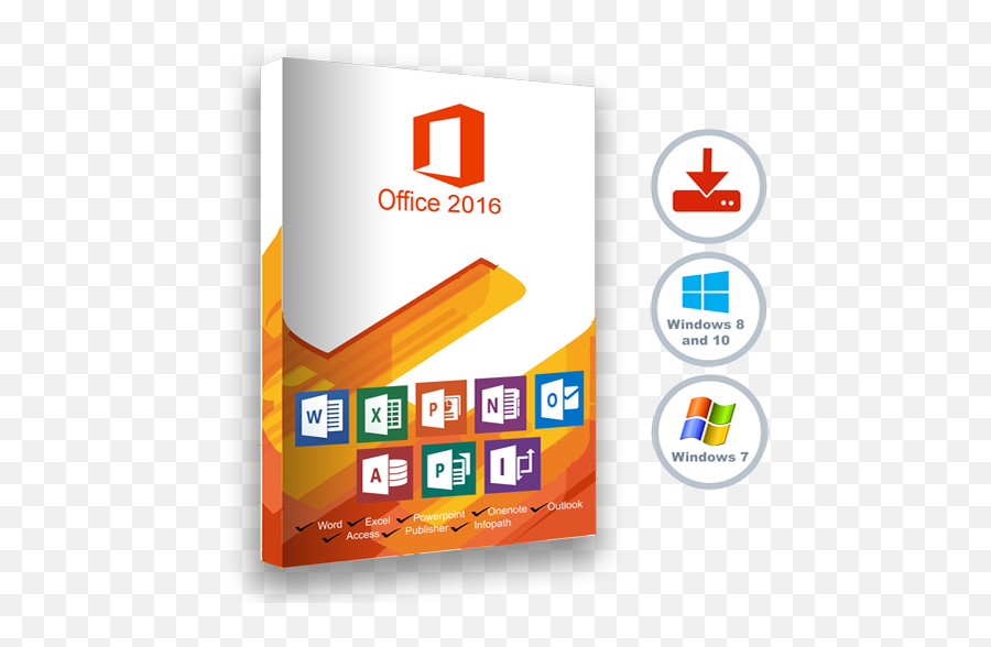 Microsoft Office 2016 Uk - Ms Office Pro Plus 2010 Png,Office 2016 Logo