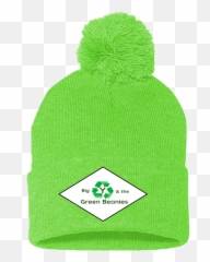 Big Y The Green Beanies Pom Knit - Toque png