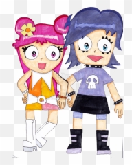 Download Hhpay Ami Yumi By - Fictional Character Png,Hi Hi Puffy Amiyumi Logo