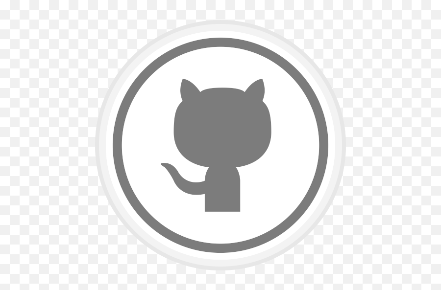 Github Logo Media Online Social Icon - Free Download Github Circle Icon Png,Git Logo