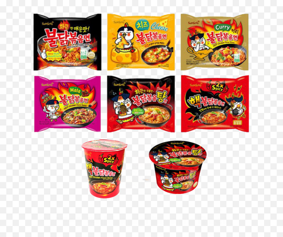 Samyang Spicy Ramen Dragon Imports - Samyang Spicy Ramen Noodles Png,Ramen Noodles Png