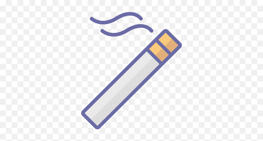 Cig Cigarette Nicotine Color Vector Icon - Language Png,Cog Icon In Outlook