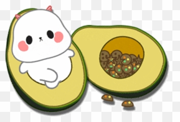 Avocado Cherries Sticker - Happy Png,Avacado Icon