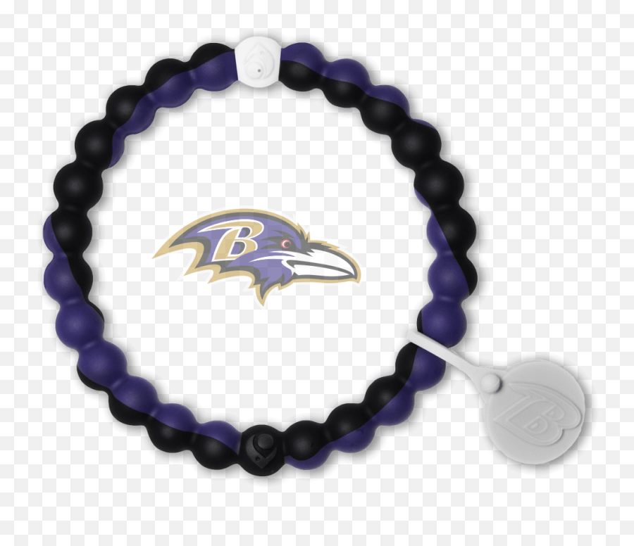 Baltimore Ravens Lokai - Ravens Lokai Bracelet Png,Ravens Logo Transparent