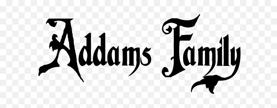 Addams Png - Addams Family Text,Addams Family Icon