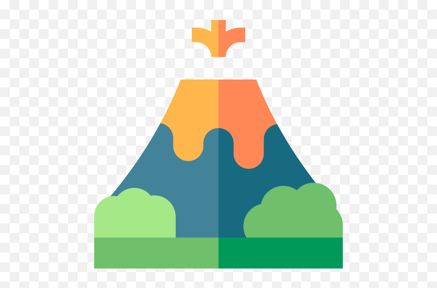 Volcano - Free Nature Icons Vertical Png,Volcano Icon Png