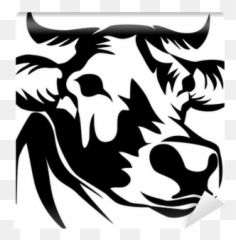 Head Of Cow Wall Mural U2022 Pixers - We Live To Change Cabeza Vaca Para Logo Png,Cow Head Icon