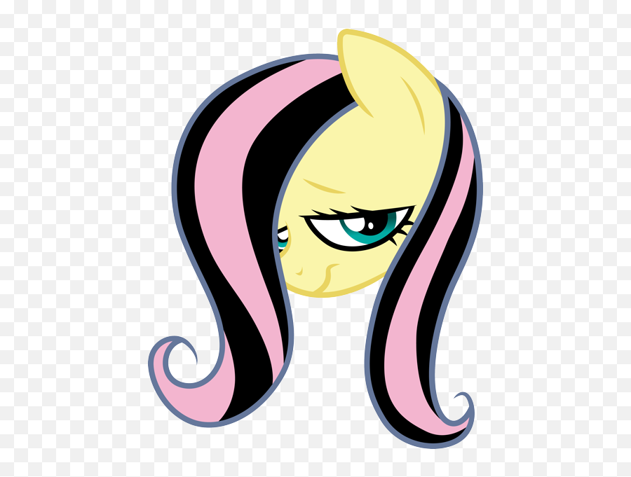 Freetoedit Fluttershy Mlp Pony Sticker By Vernorexia - Girly Png,Fluttershy Icon