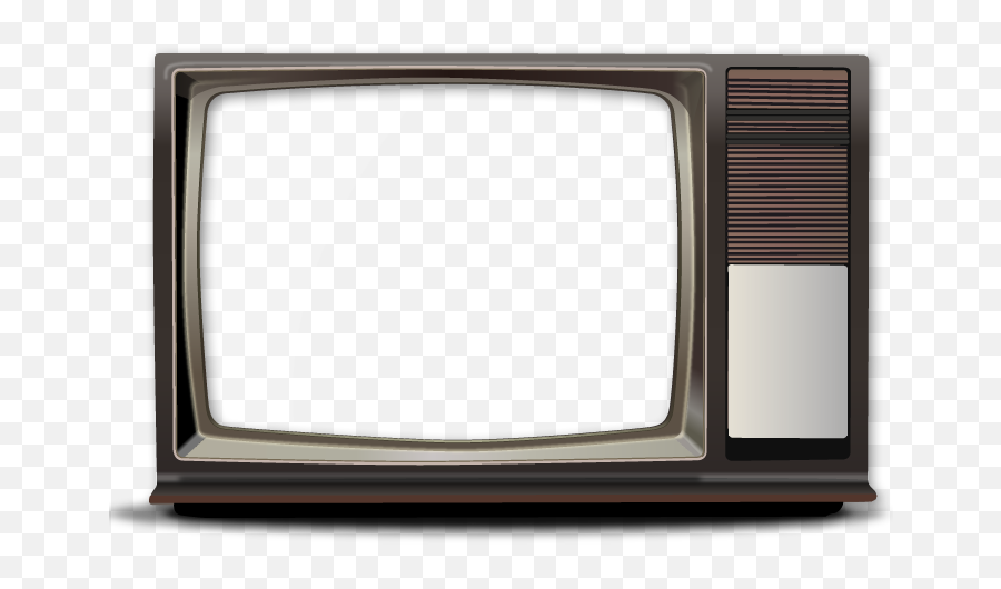 Vector Television Old School Tv - Tv With Transparent Screen Png,Old School Tv Png