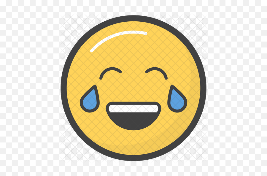 Joy Emoji Icon - Circle Png,Joy Emoji Transparent