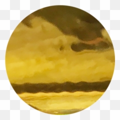Gold Metallic Foil - Full Moon png