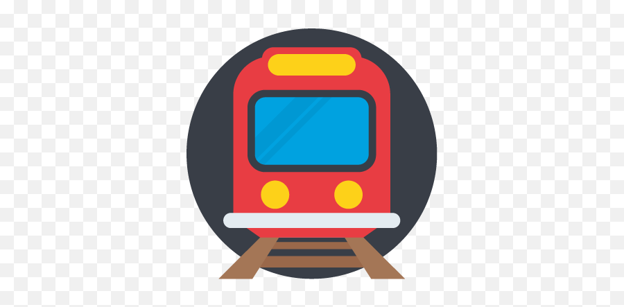 Transportation - Color Travel Icon Png,Red Railway Icon