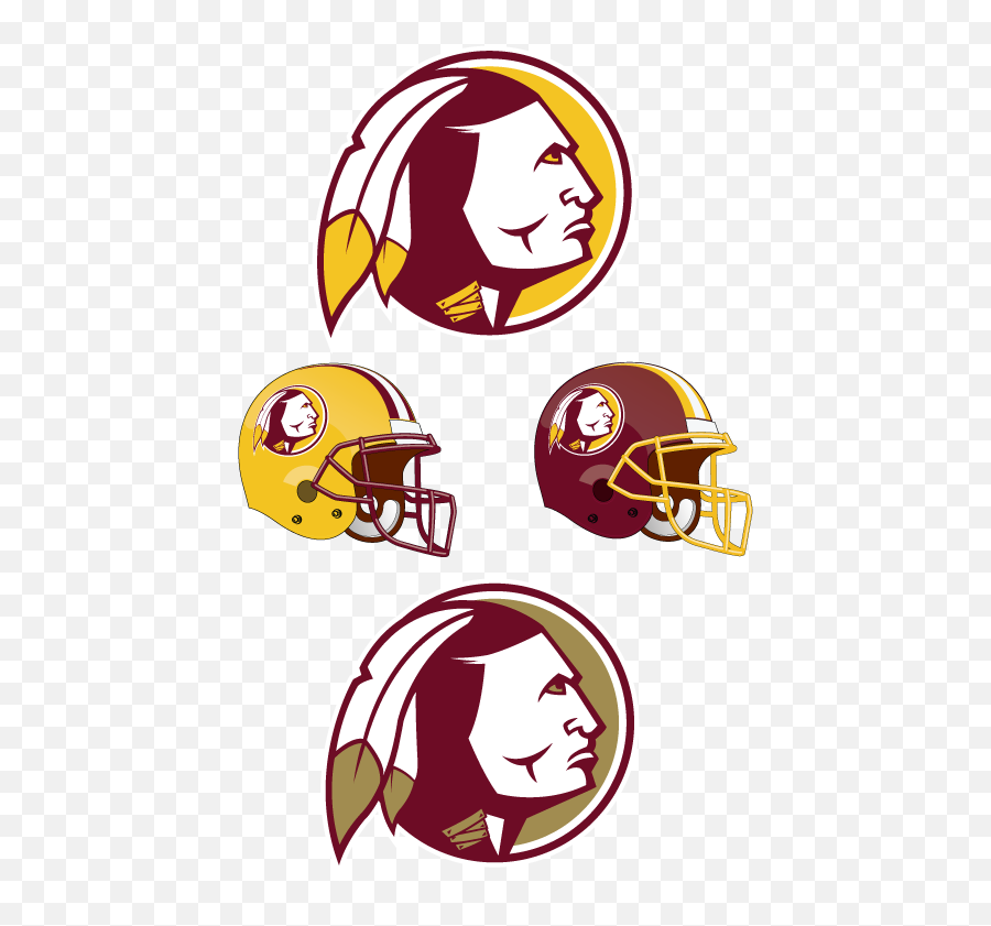 Redskins Logo Sad Chief Faces Clip Art - Washington Washington Redskins Png,Redskins Logo Pic