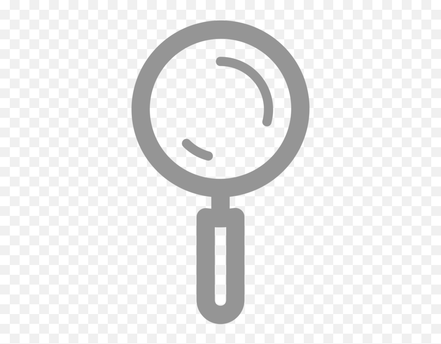 Download Computer Icons Magnifying Glass Drawing - Magnifying Glass Icon Grey Transparent Backgorund Png,Computer Key Icon
