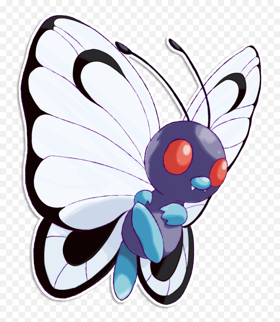 Butterfree Png 9 Image - Butterfree Transparent,Butterfree Png