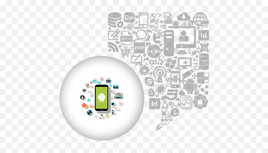 Mobile App Development Company In Lucknow India - Electronic Engineering Png,Mobile Apps Icon Psd