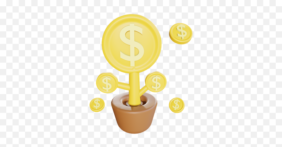 Premium Dollar Investment 3d Illustration Download In Png Photoshop Glowing Icon