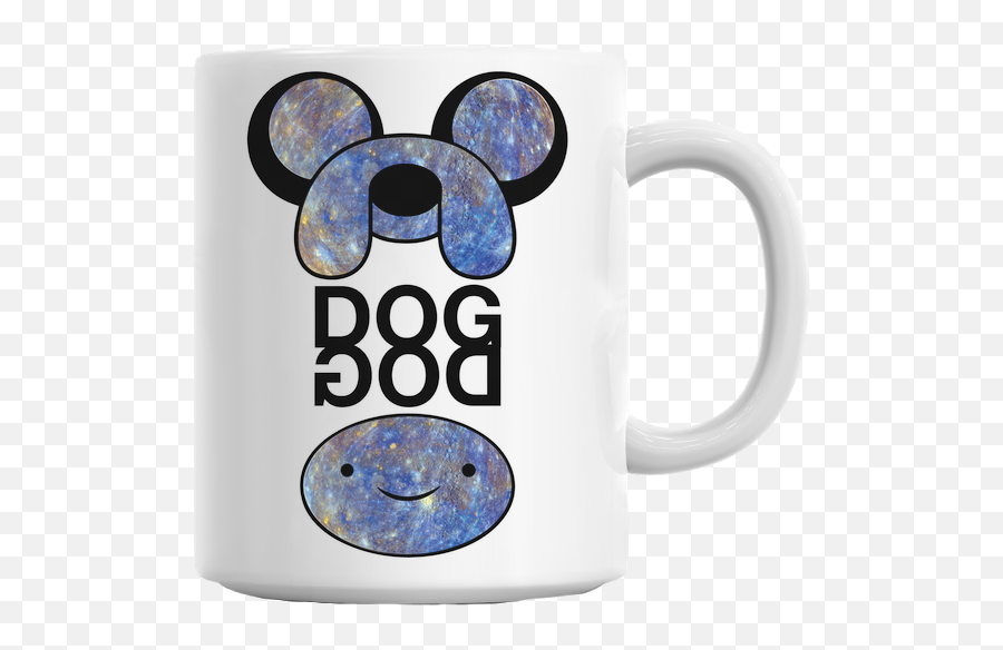 Galaxy Adventure Time Dog God Mug - Mug Png,Adventure Time Logo Png