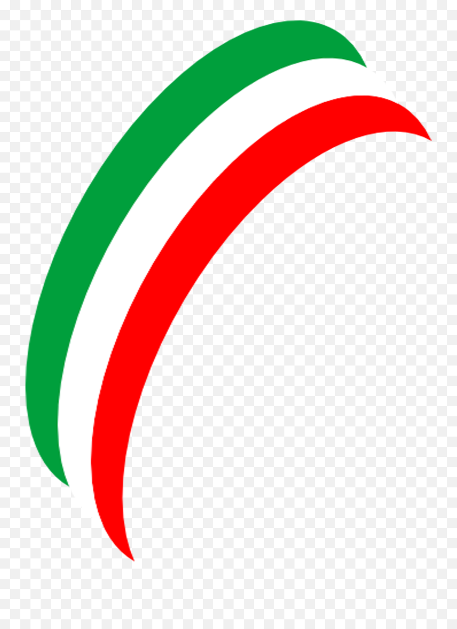 Italian Flag Ribbon Png Transparent - Italy Flag Vector Png,Italy Png