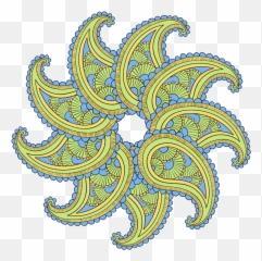 Download Free Png Paisley Mandala - Visual Arts,Paisley Png