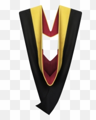 Masters Graduation Hood Custom Gown - Shield Png,Hood Png