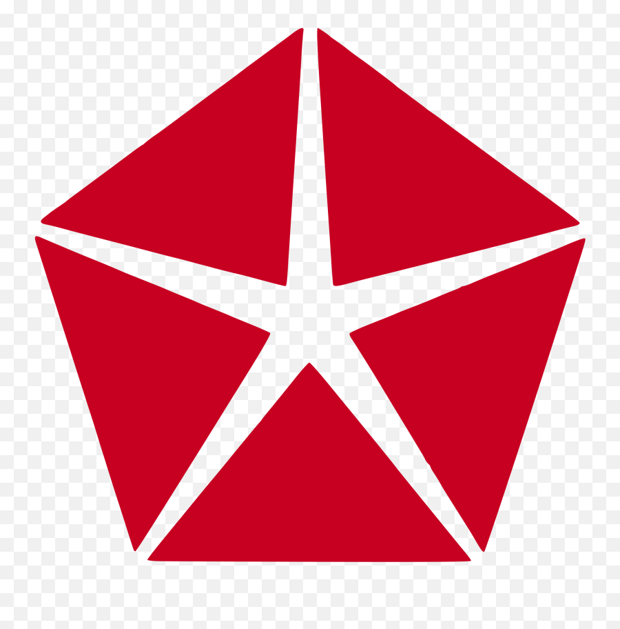White And Red Star Logo - Chrysler Logo Png,Red Star Logo