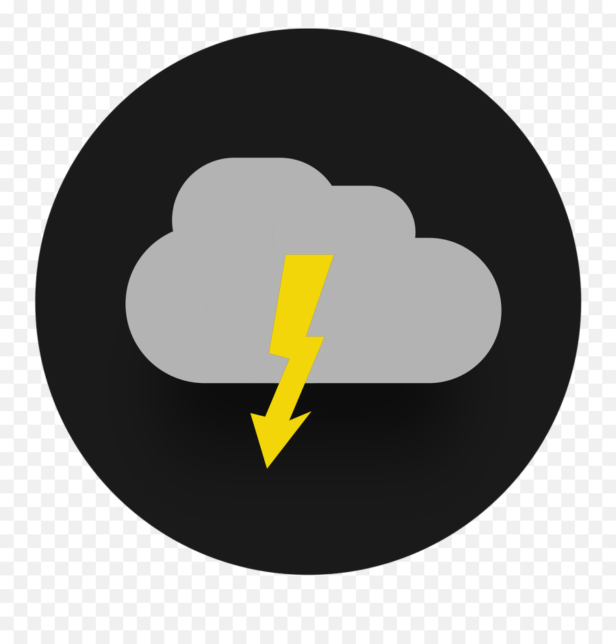 Flash Icon Cloud - Symbole Unwetter Png,Flash Symbol Png
