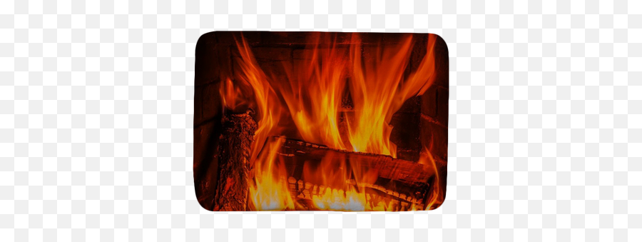Fireplace With Wood And Fire Bath Mat U2022 Pixers - We Live To Change Fireplace Png,Fireplace Fire Png
