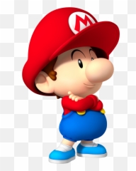 Super Mario Clipart Baby - Kart png