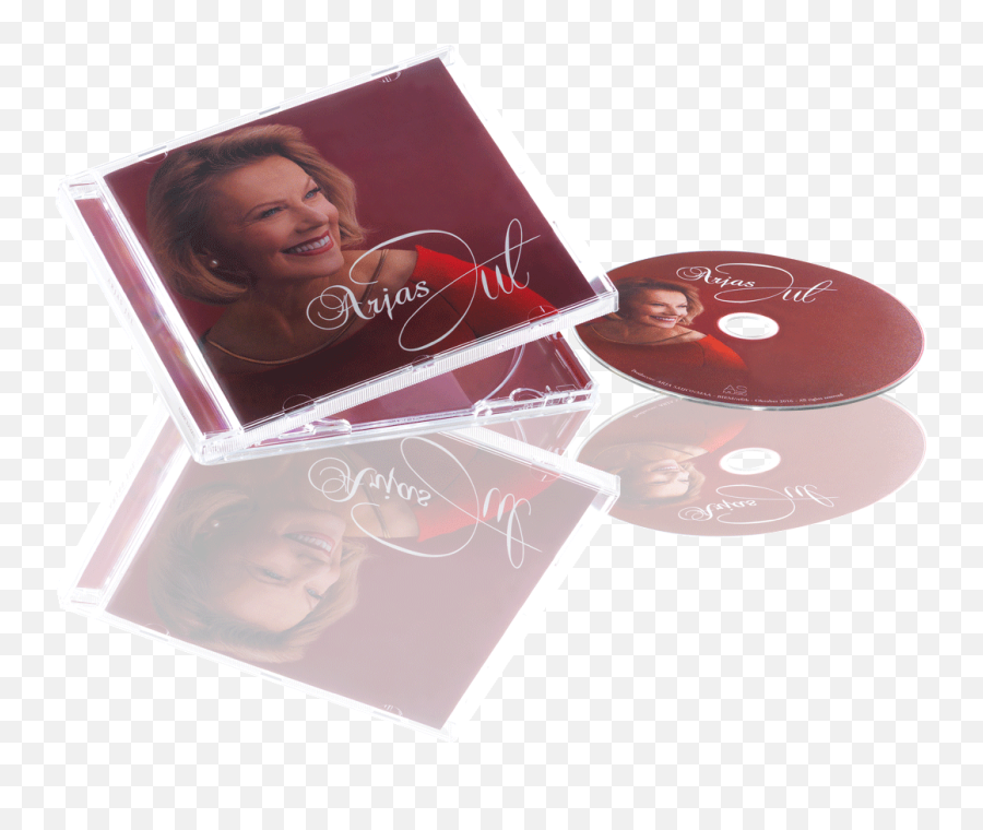 Cd With Print In Jewel Case - Circle Png,Cd Case Png