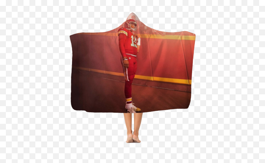Believe Patrick Mahomes Kc Chiefs Premium Hooded Blanket - Leather Png,Patrick Mahomes Png