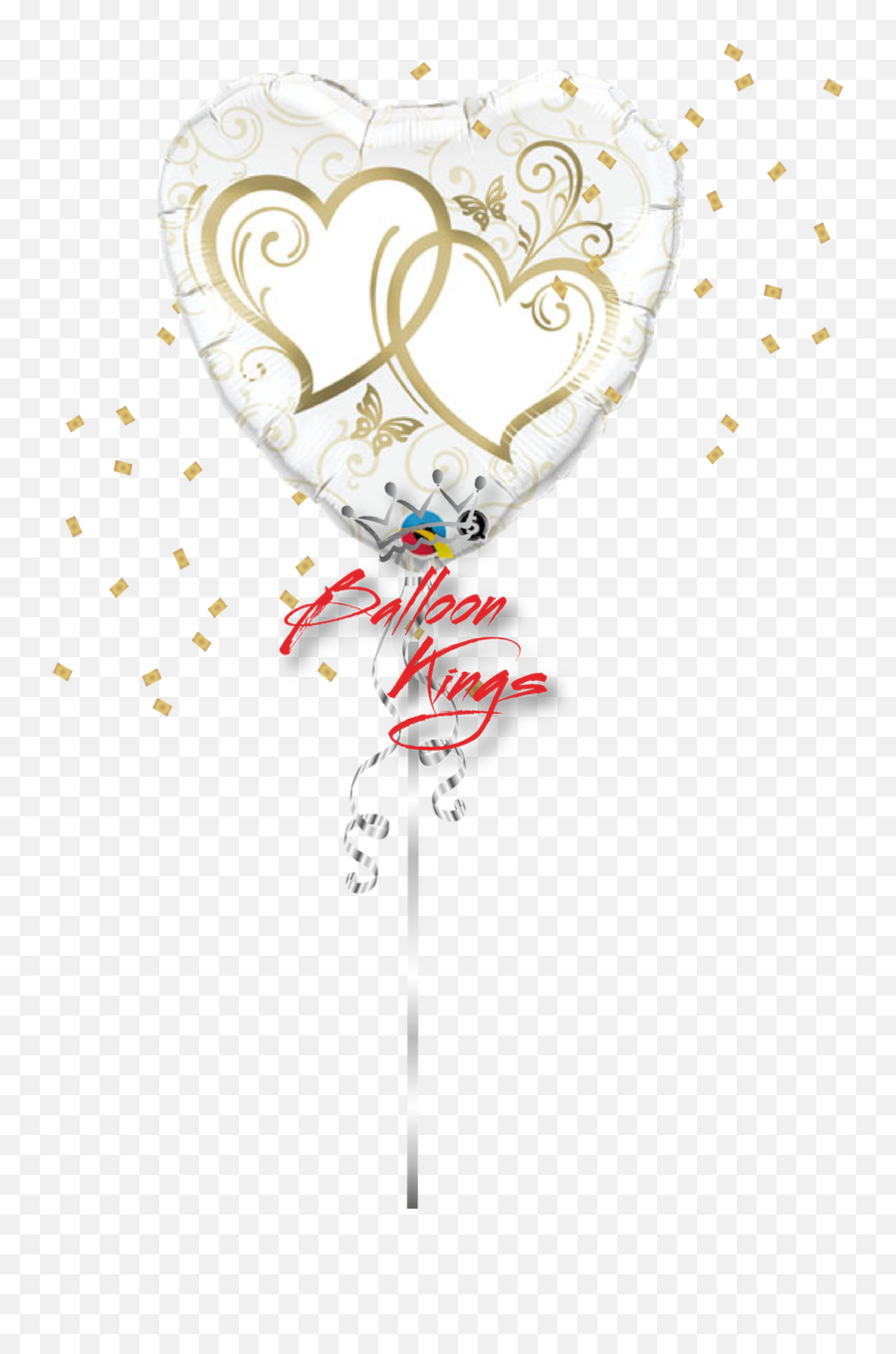 Entwined Gold Hearts - Corazon De Novios Png,Gold Hearts Png