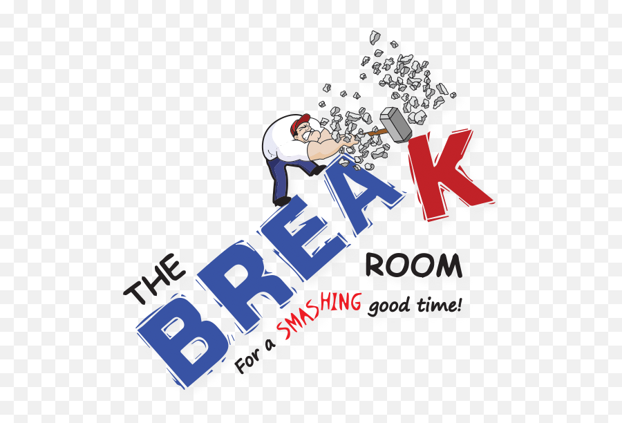 The Break Room Entertainment Bryan College Station Tx - Graphic Design Png,Glass Shatter Png