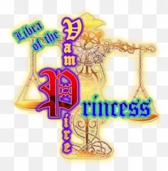 Logo For Libra Of The Vampire Princess - Clip Art Png,Vampire Logo