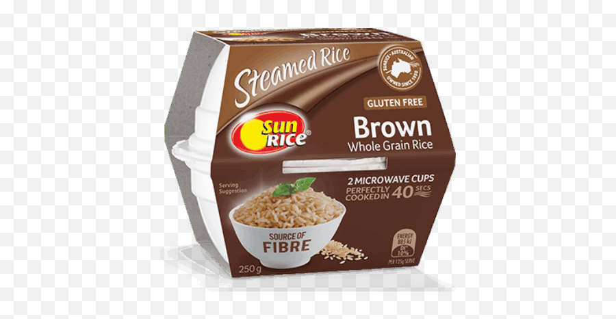 Quick Cups - Sunrice Brown Rice Cups Png,Rice Transparent