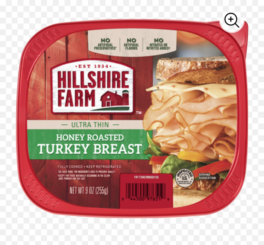 Hillshire Farm Oven Roasted Turkey Breast 9oz Png Cooked