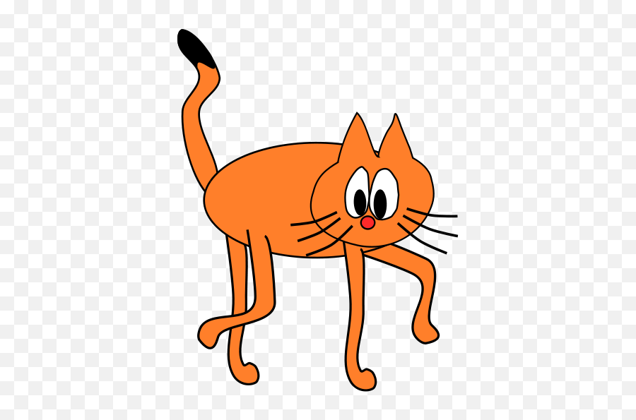 Free Ginger Cat Clipart 1 Page Of To Use Images - Scamper Clipart Png,Orange Cat Png