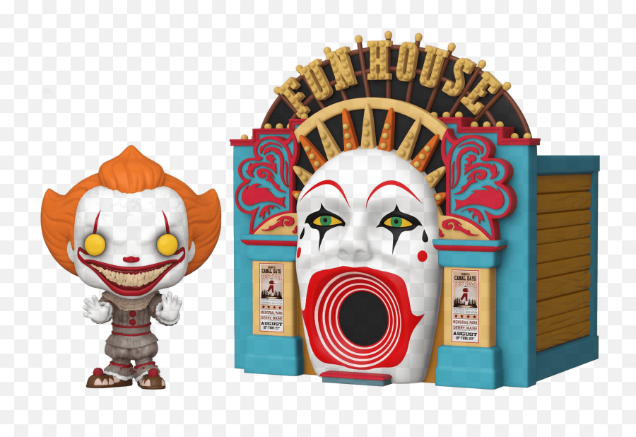 Demonic Pennywise With Funhouse Pop - Pop Town It 2 Demonic Pennywise W Funhouse Png,Pennywise Transparent