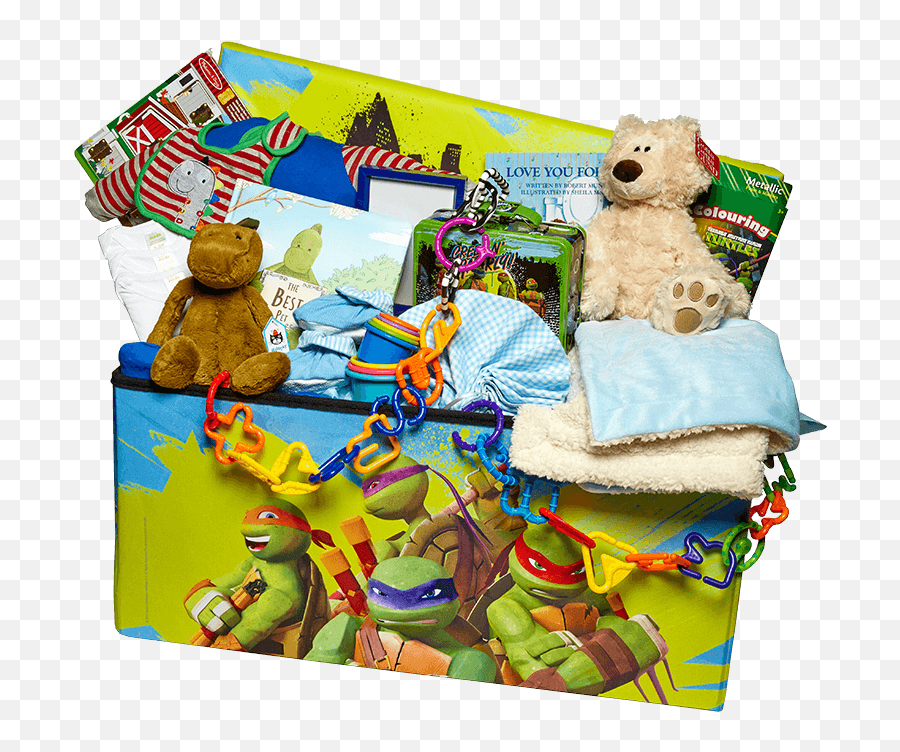 Nutcracker Sweet Baby Gift Baskets Teenage Mutant Ninja - Teddy Bear Png,Tmnt Png