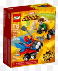 76089 Mighty Micros Scarlet Spider Vs Sandman - Mighty Micros Lego 2018 Png,Sandman Png