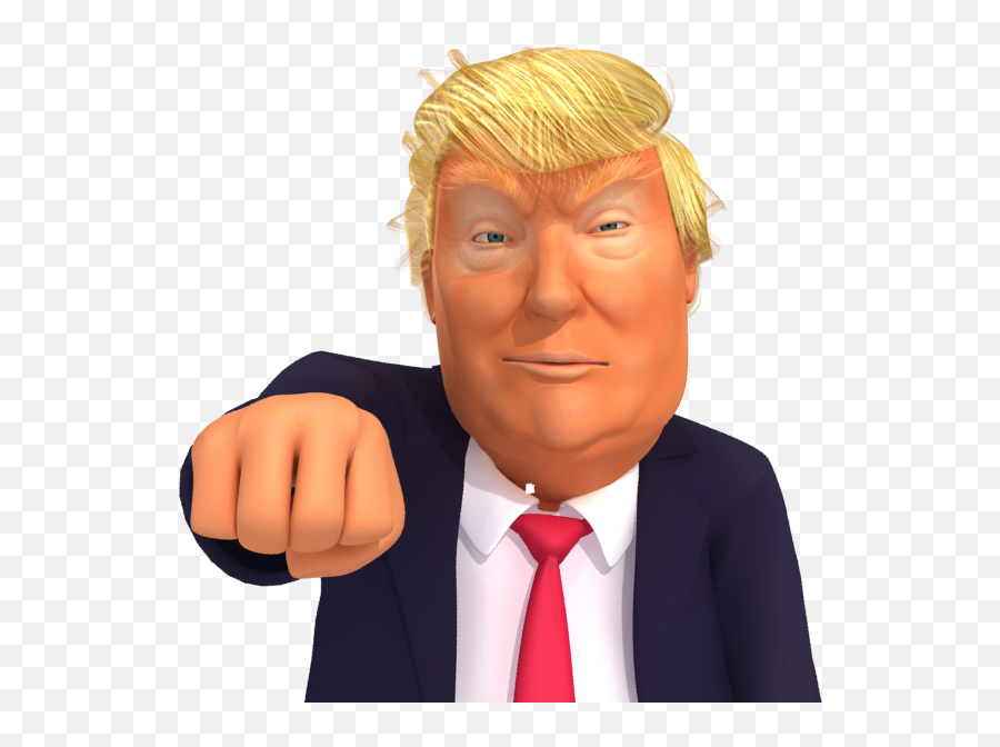 Pin - Trump Caricature Drawing Transparent Background Png,Trump Face Transparent Background