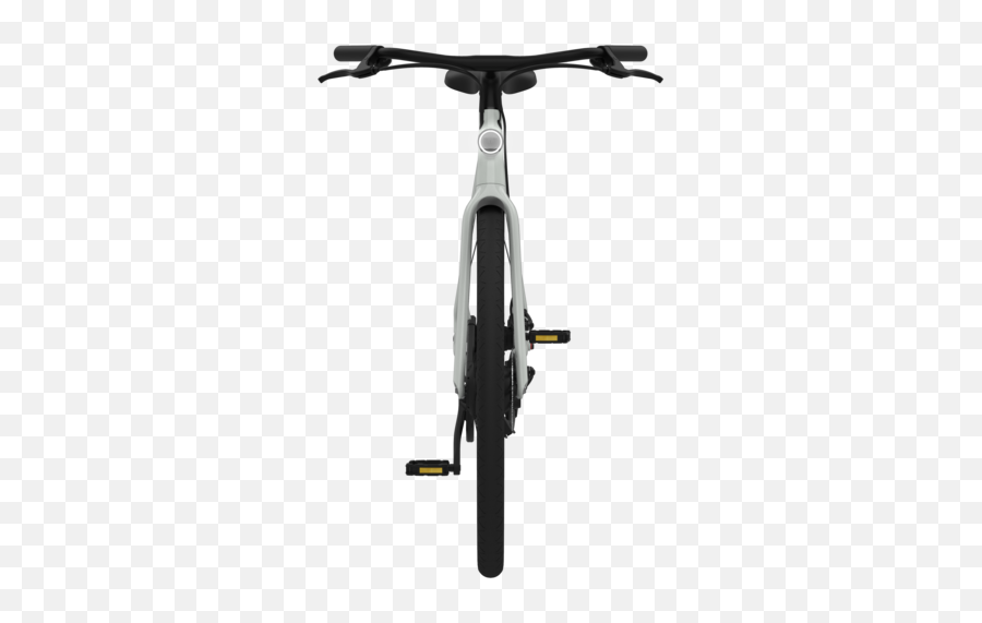 Es2fogwhitefrontview Copypng Download - Draw A Bike Front View,Mountain Bike Png