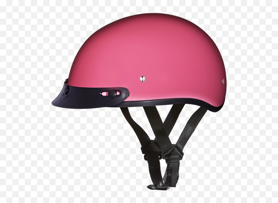 Dot Daytona Skull Cap - Higloss Pink Pink Dot Helmet Png,Motorcycle Helmet Png
