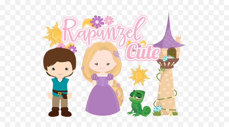 Rapunzel - Enrolados Cute Imagens Png Cartoon,Rapunzel Png