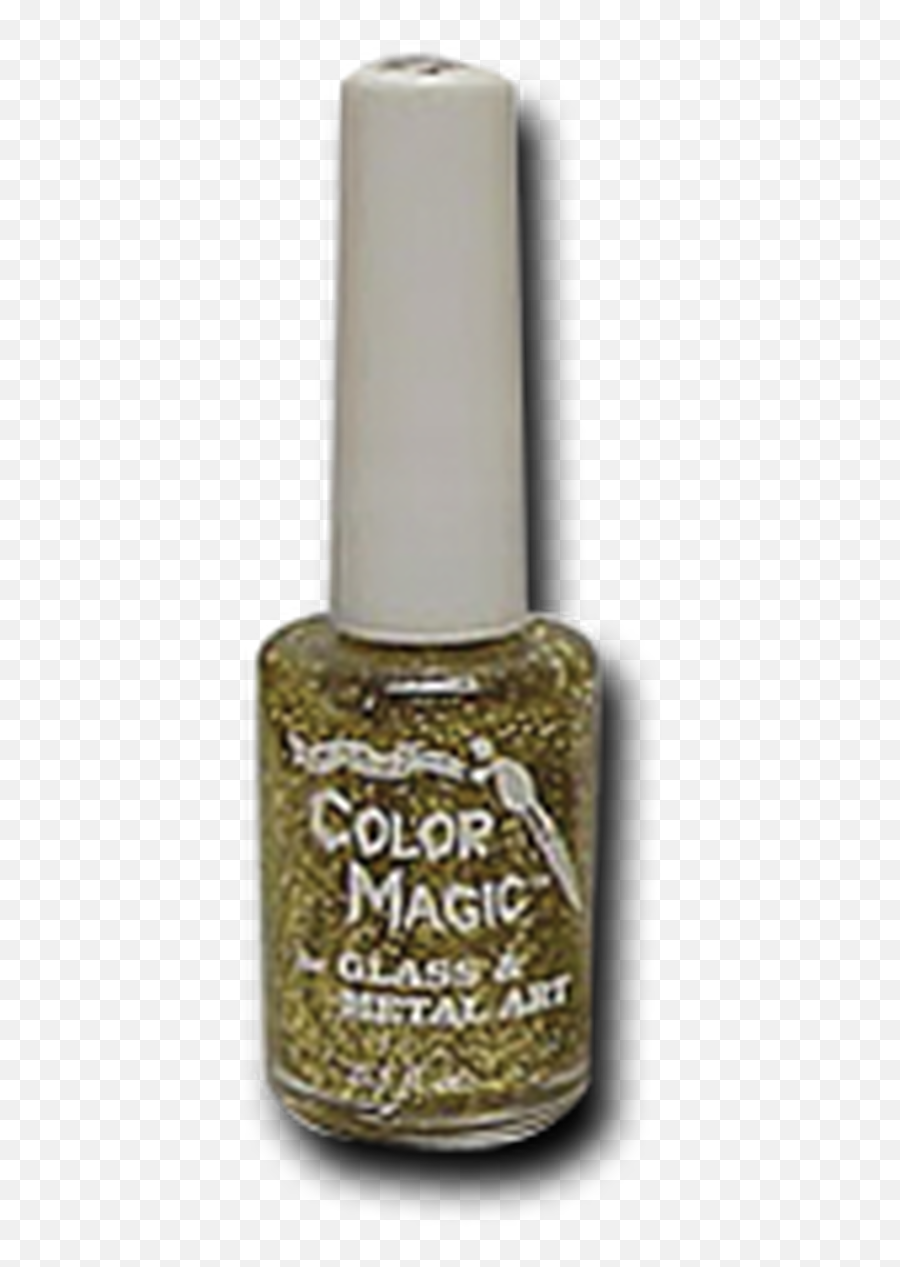 Gold Glitter Color Magic Multi - Surfaceglass Paint Nail Polish Png,Gold Paint Png