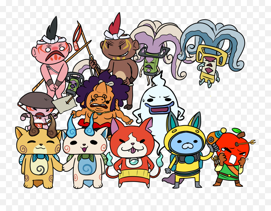 Yw3 Medallium Mural Quest But I Add A New Yokai Every Day - Yo Kai Watch Siro Png,Slash Mark Png